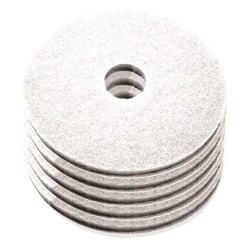 Disque de lustrage blanc diamètre 457mm - Carton de 5 - NUMATIC