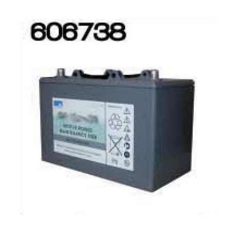 Batterie 12V 56Ahr pour autolaveuses grises antérieures à 2005 - NUMATIC