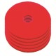 Disque de lustrage rouge diamètre 508mm - Carton de 5 - NUMATIC