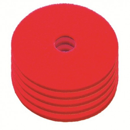Disque de lustrage rouge diamètre 604mm - Carton de 5 - NUMATIC