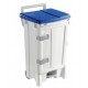 Container POLARIS DELUX 90 litres avec insert support sac double (2x45 Litres) et système SHHUT