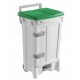 Container POLARIS DELUX 90 litres avec insert support sac double (2x45 Litres) et système SHHUT