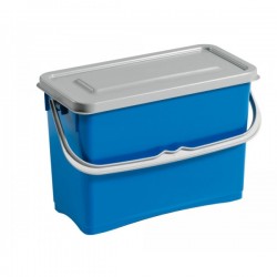 Seau polypropylène 8 litres avec couvercle TOP-DOWN