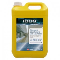 IDOS DD-SF Detergent sols et surfaces alimenatire VIRUCIDE EN 14476 à 0.5% - Bidon de 5L