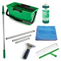 Kit nettoyage des vitres professionnel - 10 éléments