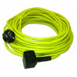 Câble jaune 10m 3x1,5mm² NUPLUG - NUMATIC